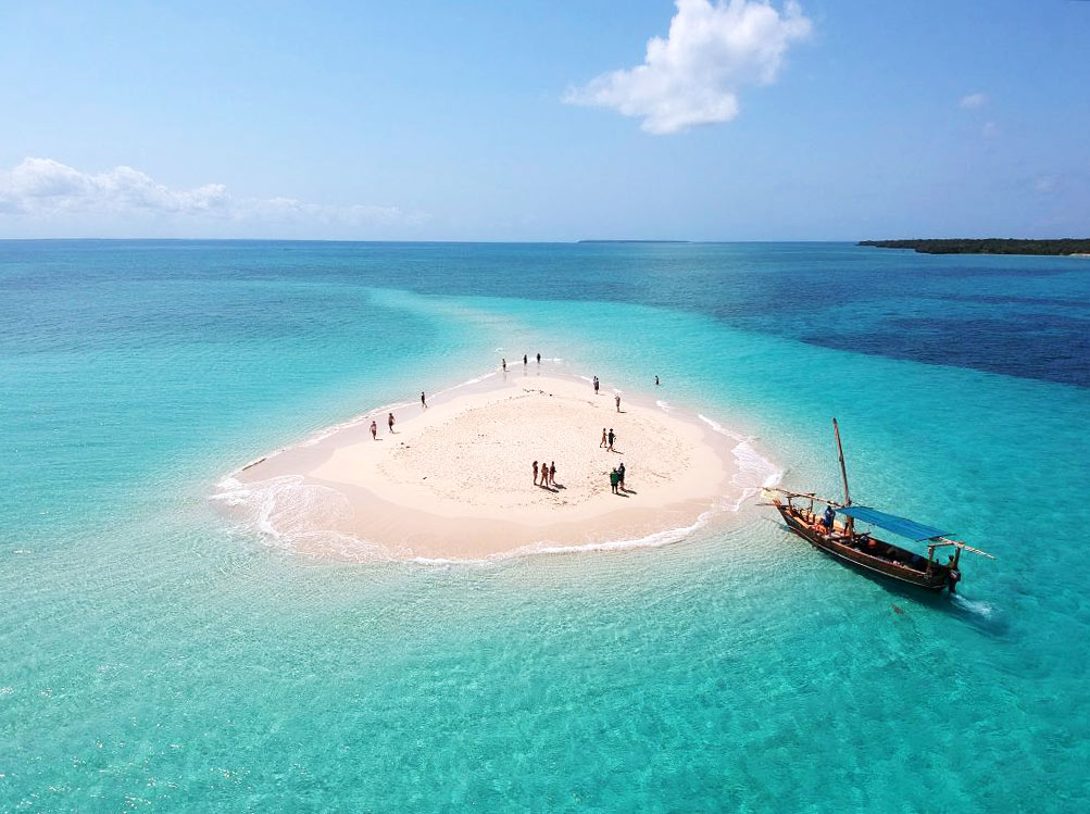 Turquoise waters of Zanzibar